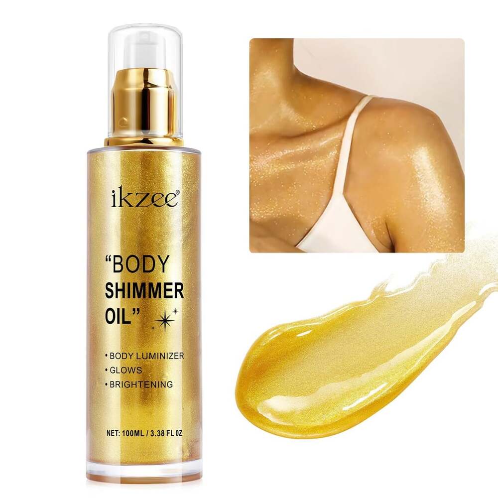 Ikzee Body Shimmer Oil Body Luminizer 100ML